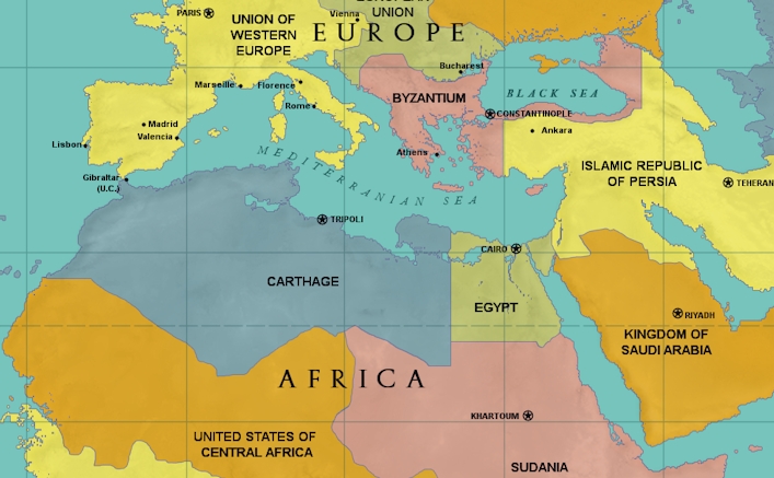 Carthage Map 