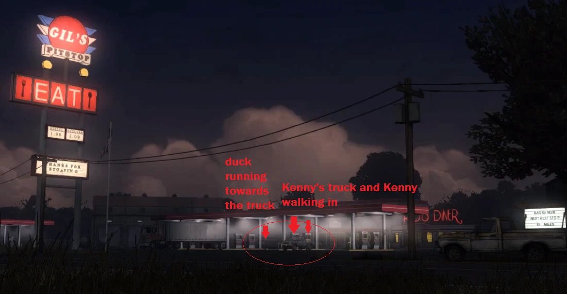 Something interesting I found in the 400 days intro, and I found a