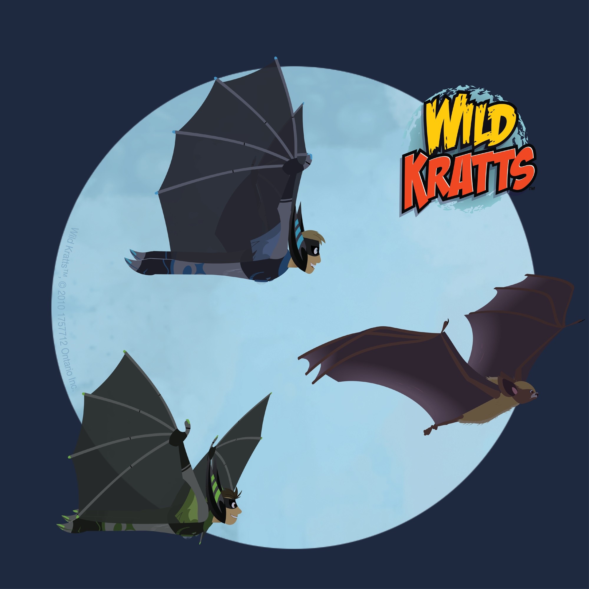wild kratts vampire bat power disc