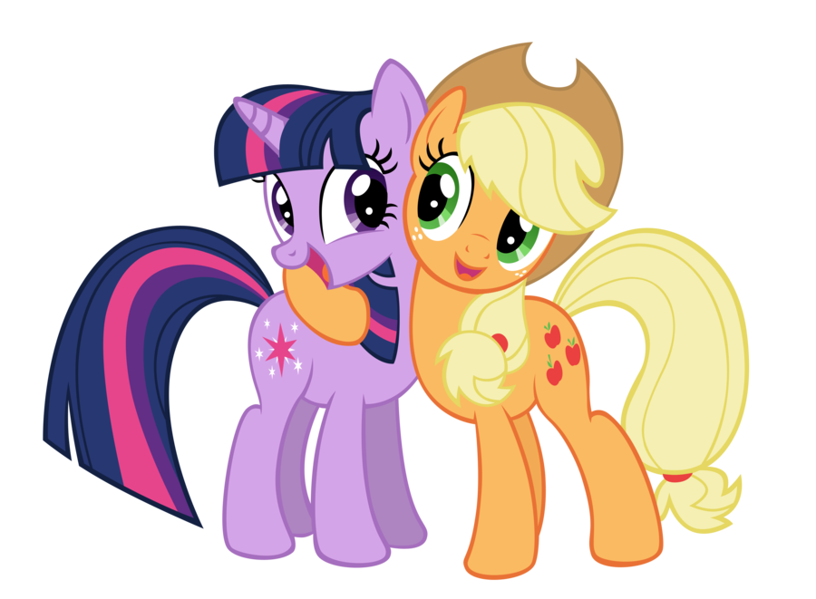 [Bild: FANMADE_Applejack_with_Twilight.png]
