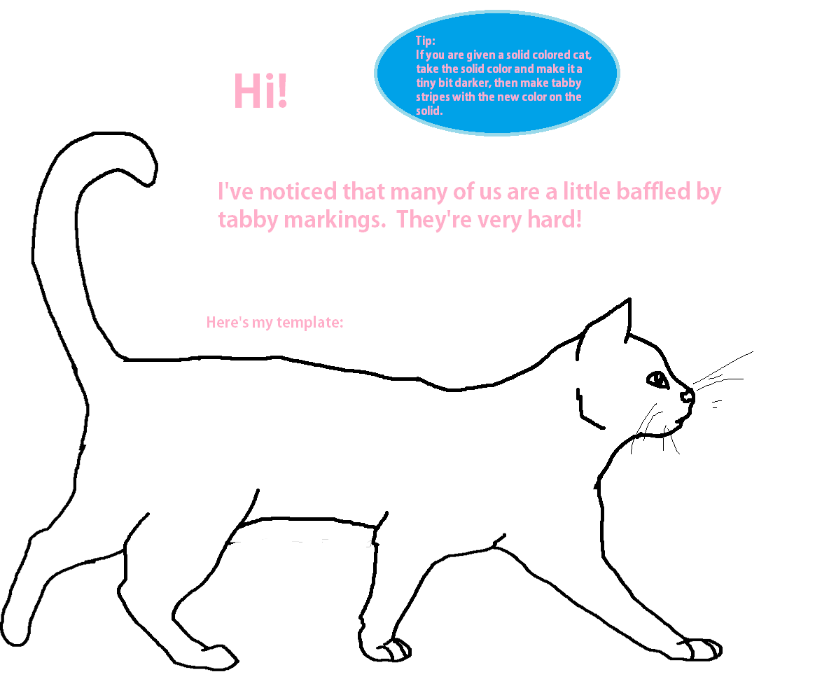 User blogKatwolfie/How to draw Tabby for outline tutorial BlogClan Wiki