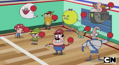 Image - Video game fight.png - Mad Cartoon Network Wiki