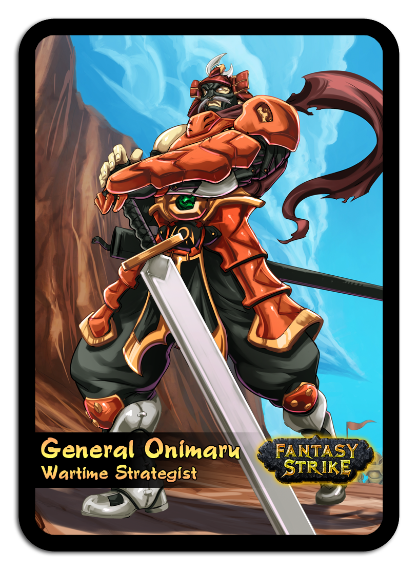 General Onimaru, Wartime Strategist - Yomi Card Game Wiki