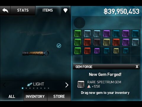 1250 rare spectrum