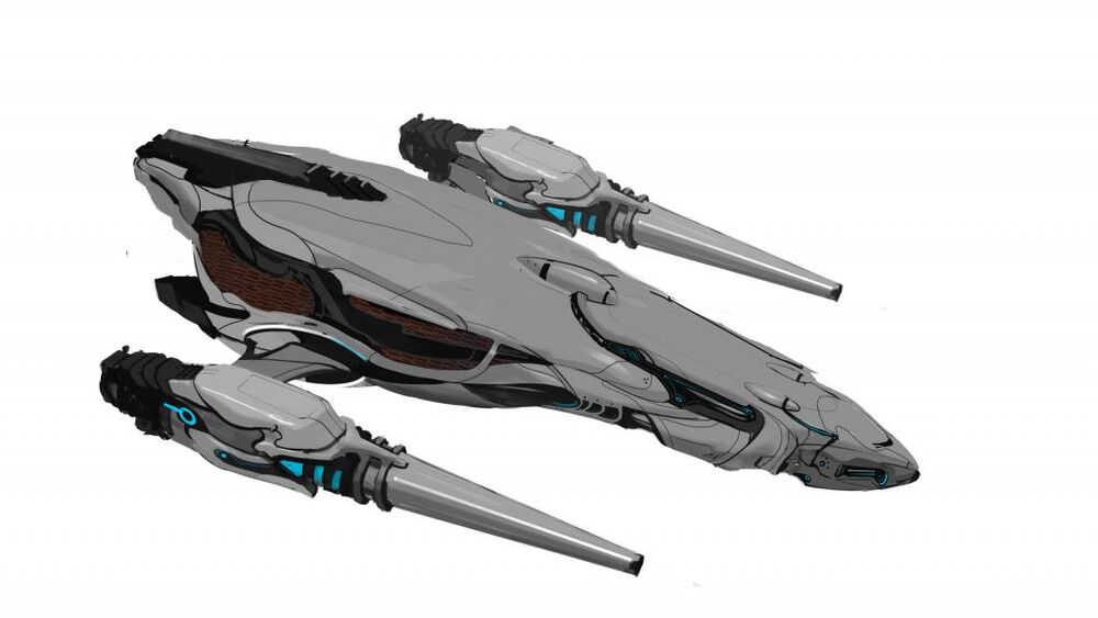 ArtStation - Elite: Dangerous Ships Concept, R.A.D. Walachnia