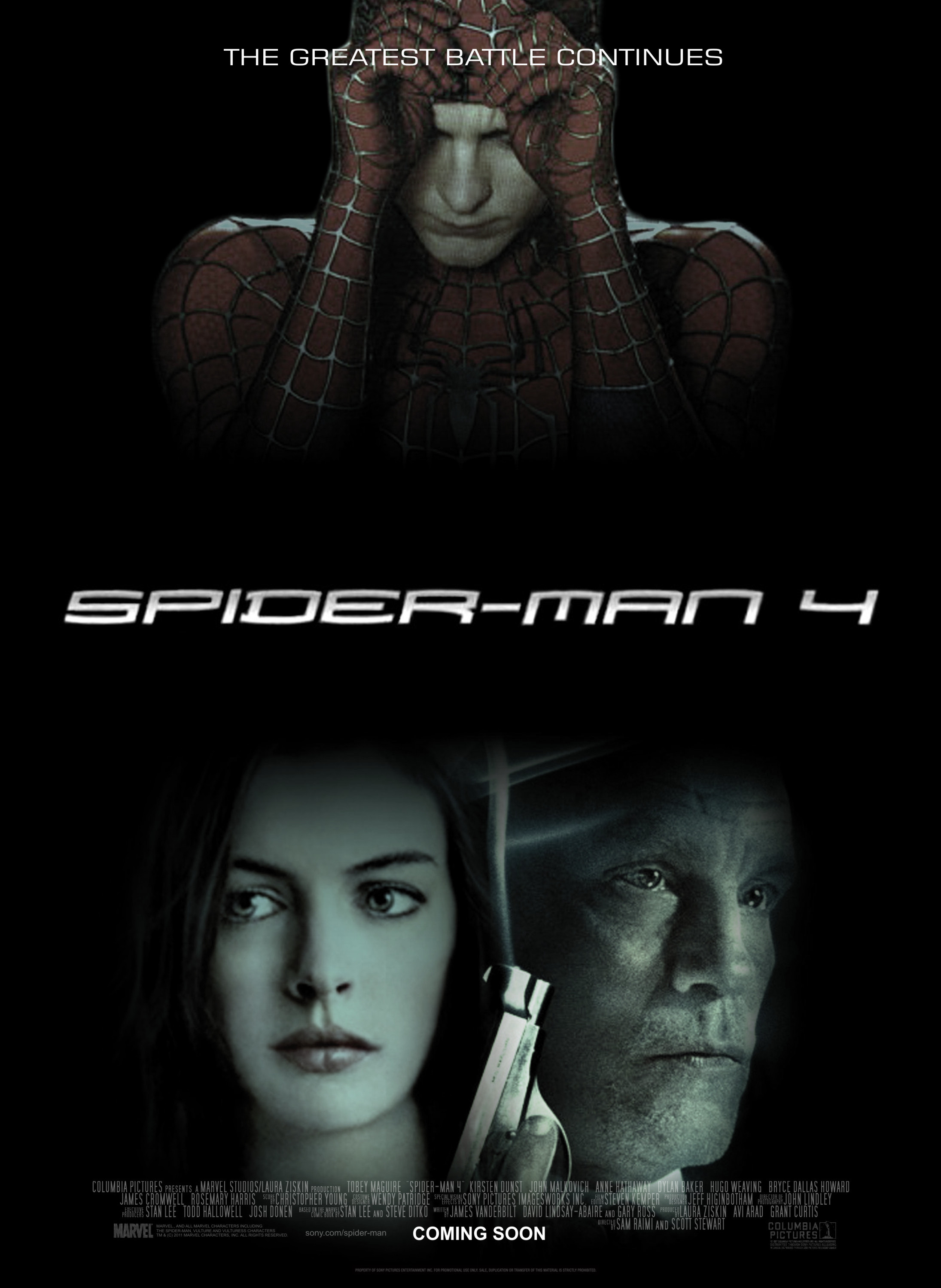 SpiderMan 4 (cancelled film) SpiderMan Wiki Peter Parker, Marvel