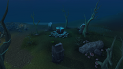 Water Altar outside