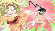 Mitsuki kicks Jinbei