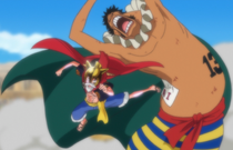 Luffy Kicks Sai