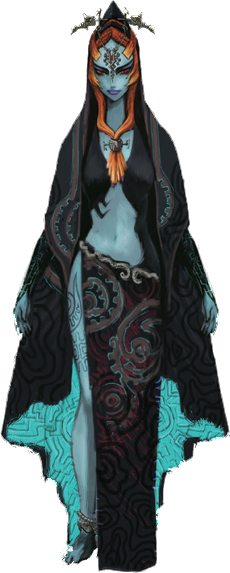 legend of zelda twilight princess midna true form