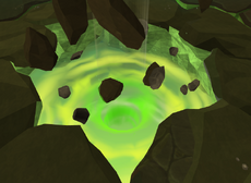 Battle of Lumbridge crater