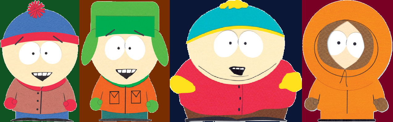 Image Stan Marsh Kyle Broflovski Eric Cartman And Kenny McCormick Png Chipmunks Tunes