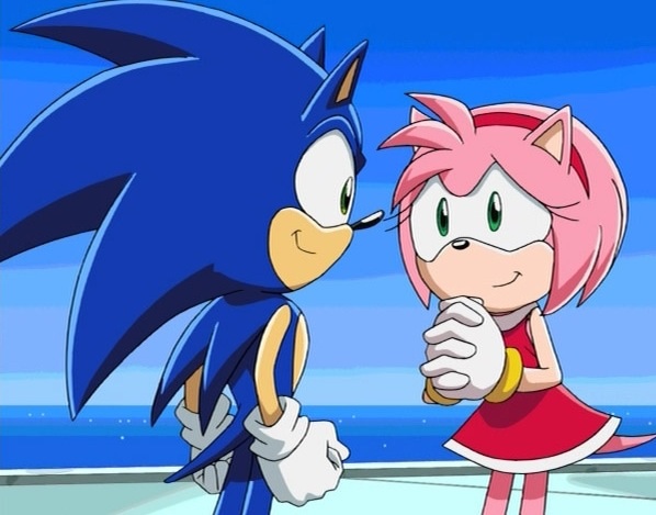 Image - Sonic And Amy.jpg - Sonic News Network, The Sonic Wiki