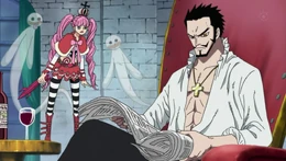 Mihawk regresa a su isla