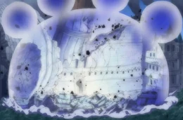 Kuma destruye Thriller Bark