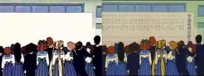 SailorMoonJapaneseWritingKoreanDubComparison1