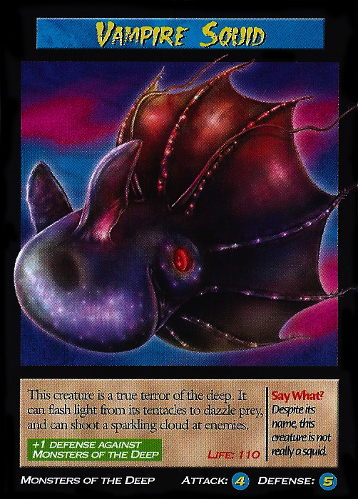 Vampire Squid - Wierd N'wild Creatures Wiki