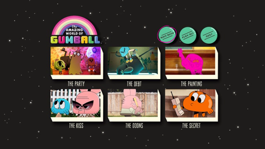 the amazing world of gumball the party dvd