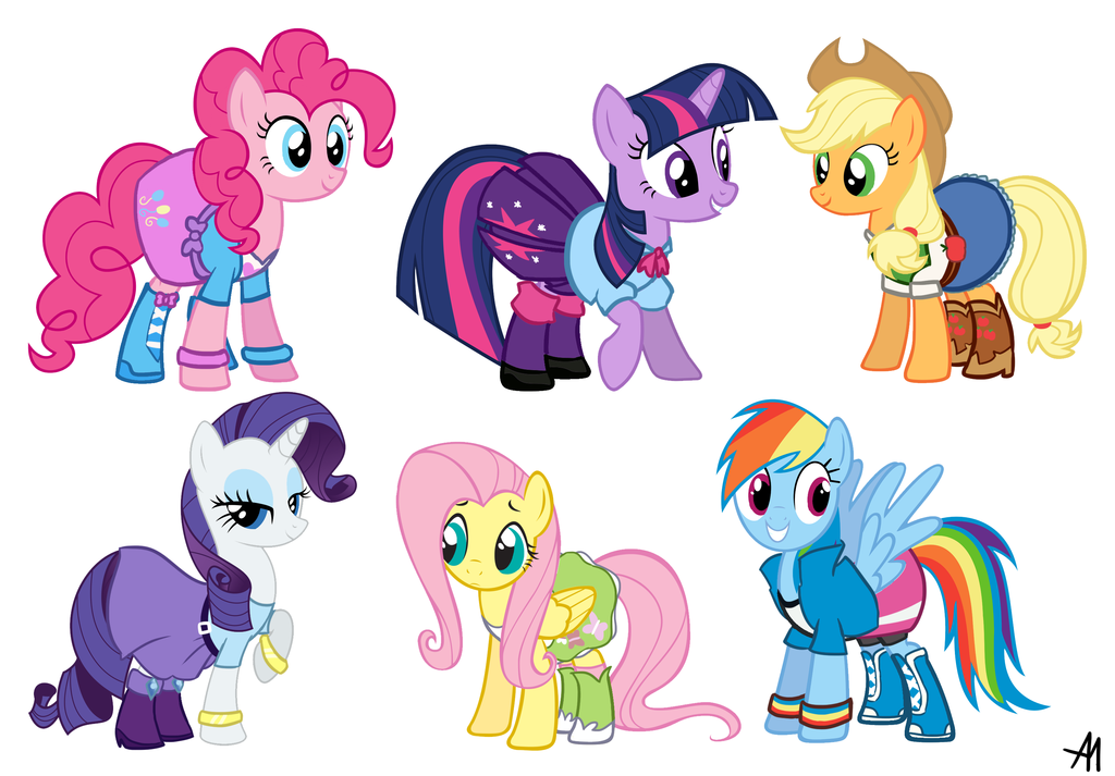 baju little pony