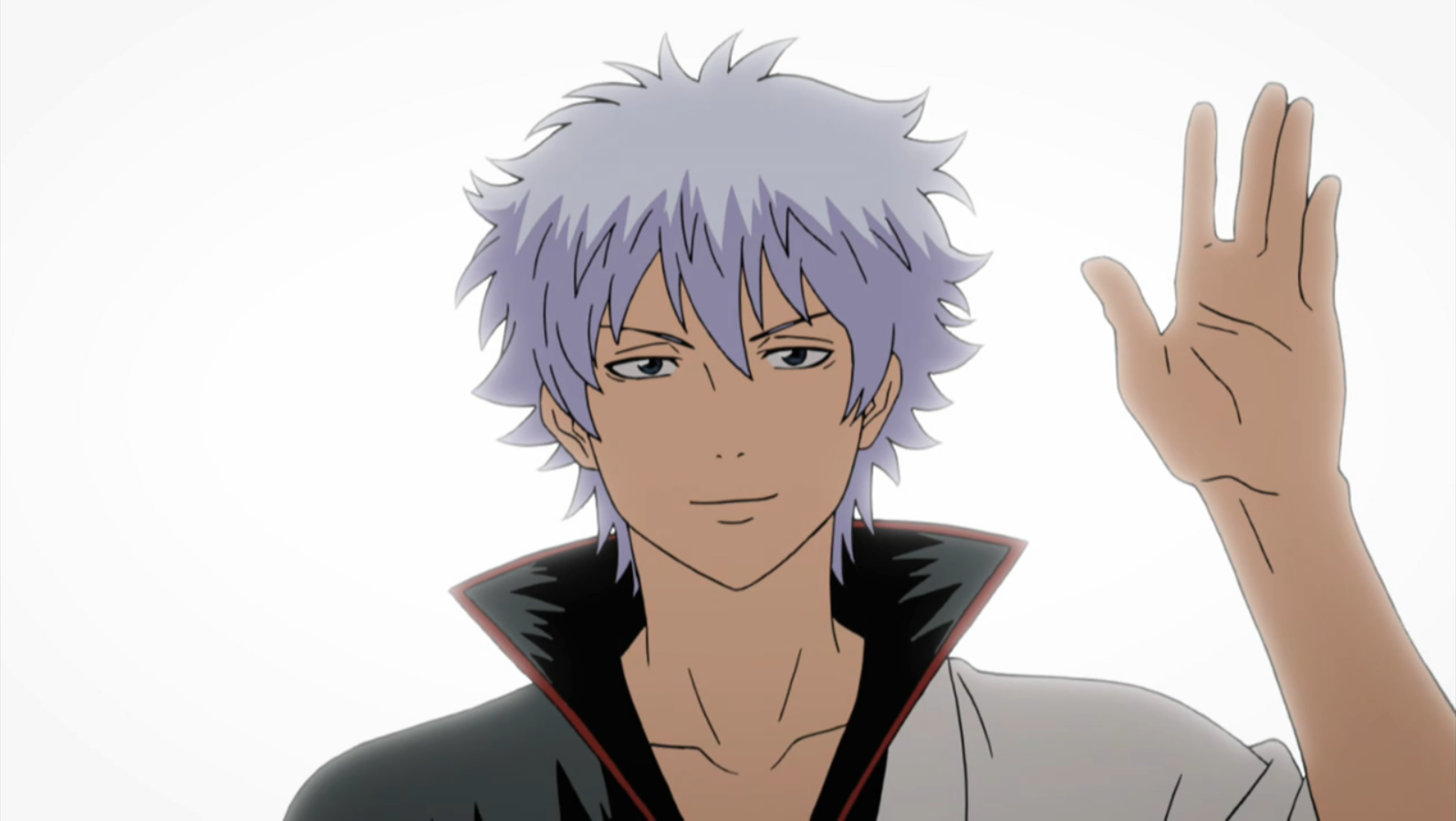 Image - Gintoki waving goodbye.png - Sket Dance Wiki