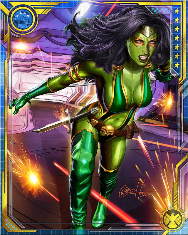 Gamora sexy