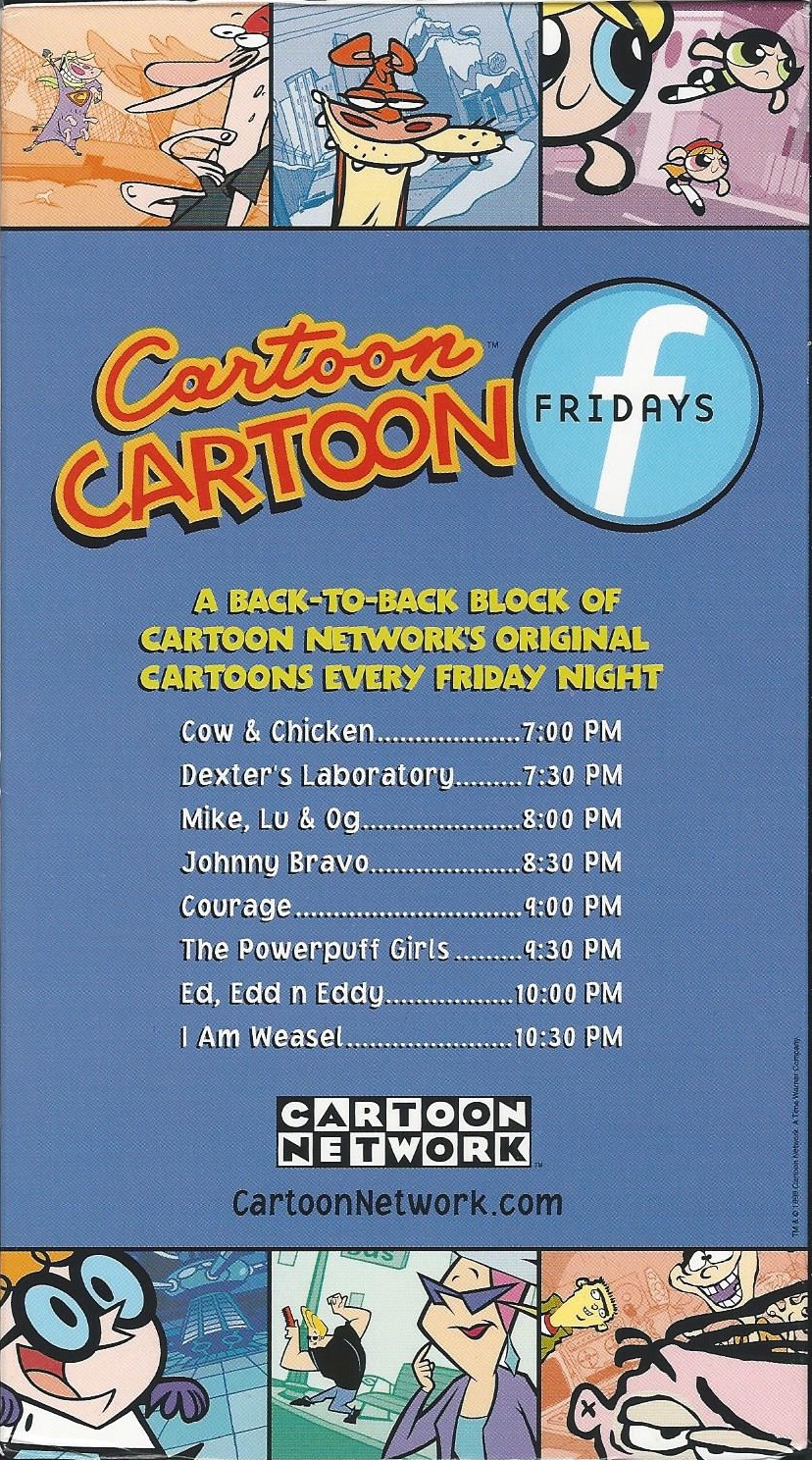 VHS tapes - Cartoon Cartoon Fridays Wiki