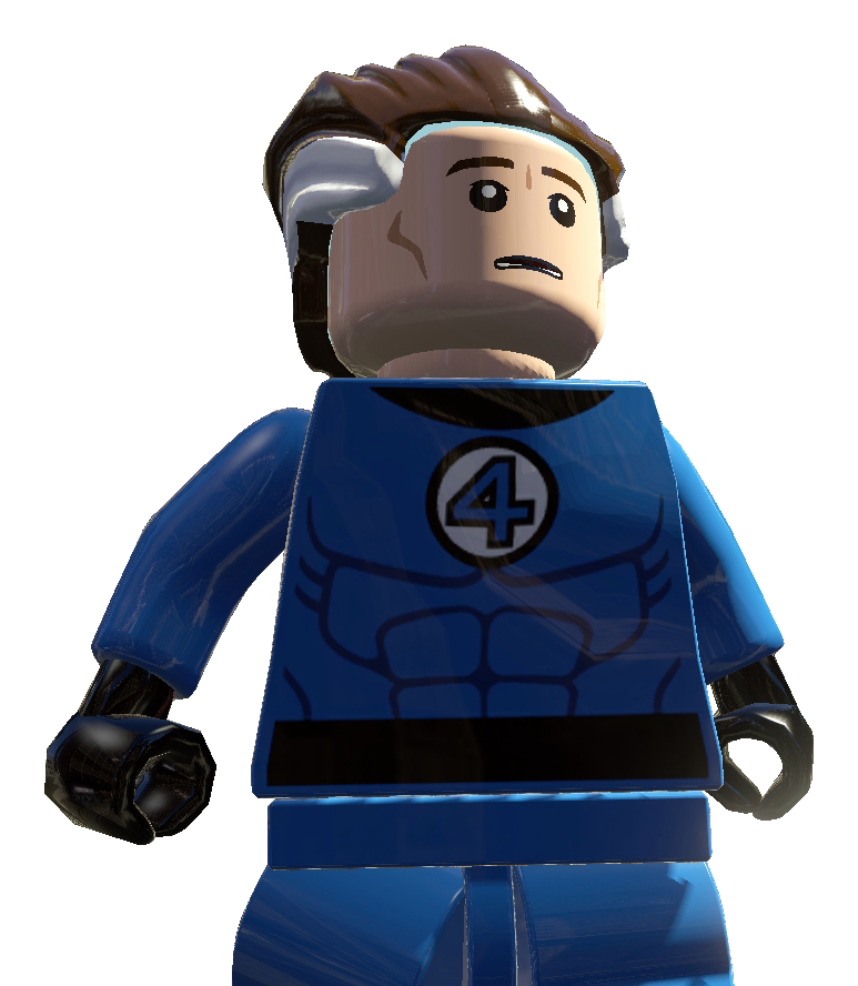 marvel lego captain america and mr fantastic