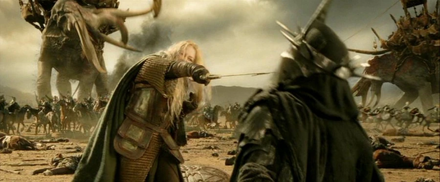Herr Der Ringe Aufstieg Des Hexenkönigs Tod des Hexenkönigs