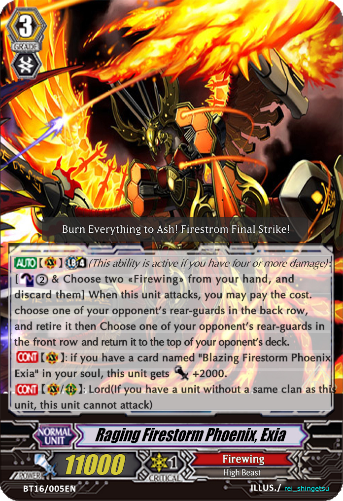 User blog:Rei shingetsu/New Clan Idea, Firewing ...