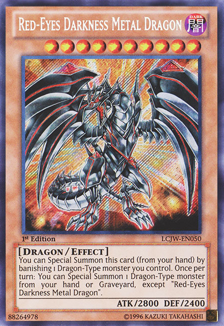 Red-eyes Darkness Metal Dragon - Yu-gi-oh! - It's Time To Duel!