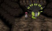 Zygarde (Pokemon X and Y ingame cave)