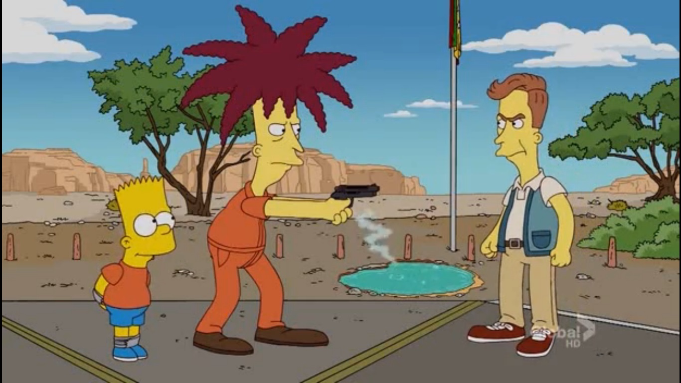 A Sideshow Bob episode which spoofs the movie Face/Off and proves... 