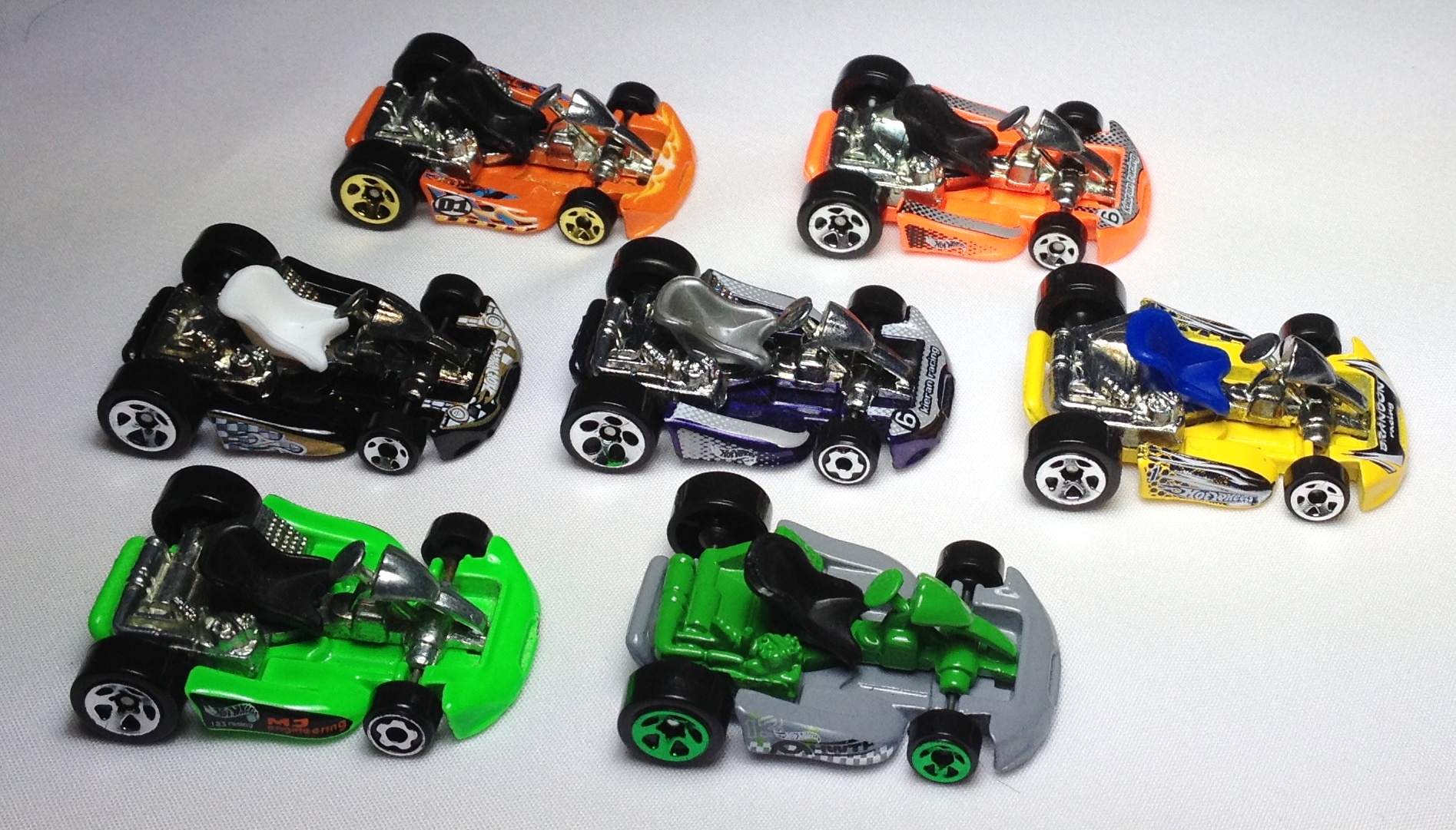 hot wheels virtual collection go kart