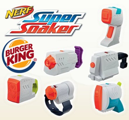 nerf super soaker burger king