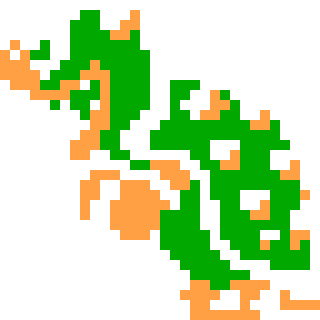 super mario bros nes bowser