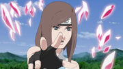 Ayuuki using crystal
