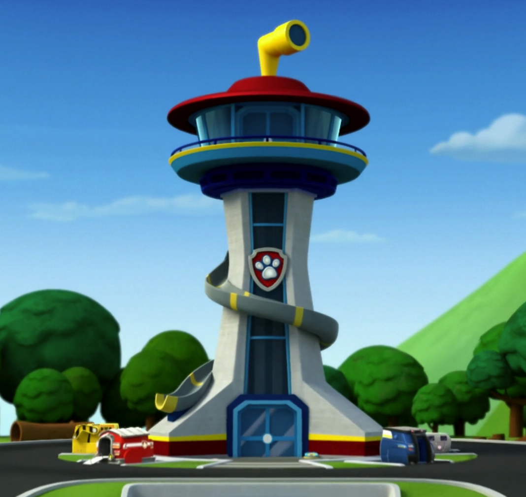 Paw Patrol Lookout Tower Printable