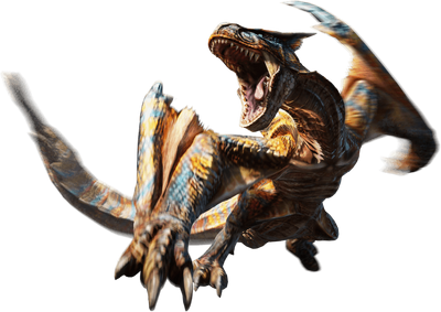 Tigrex | Brute Tigrex [MHP3] 400px-MH4-Tigrex_Render_001