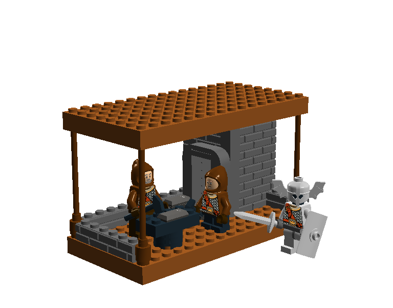 lego blacksmith set