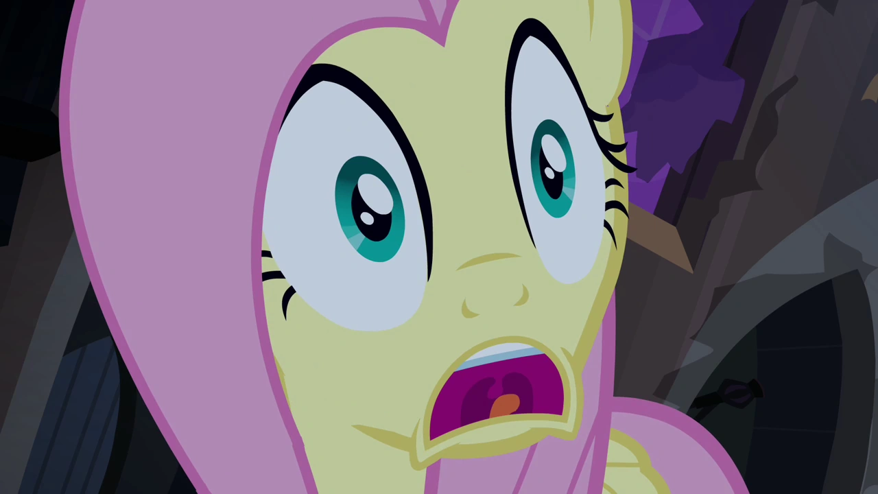 Image - Fluttershy screaming S4E03.png - My Little Pony Friendship is