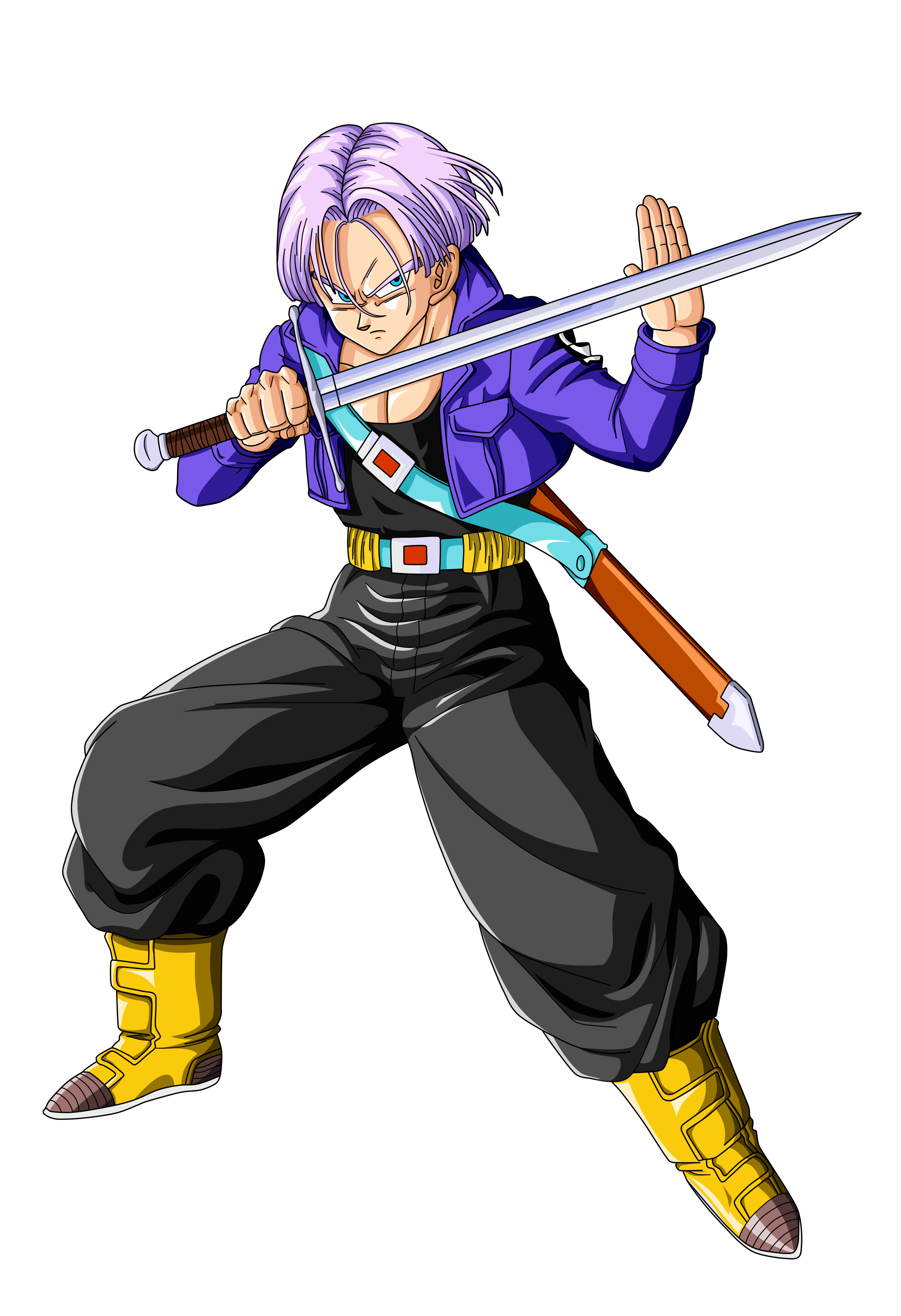 Trunks como consigue su espada Wiki Dragon Ball Teorias