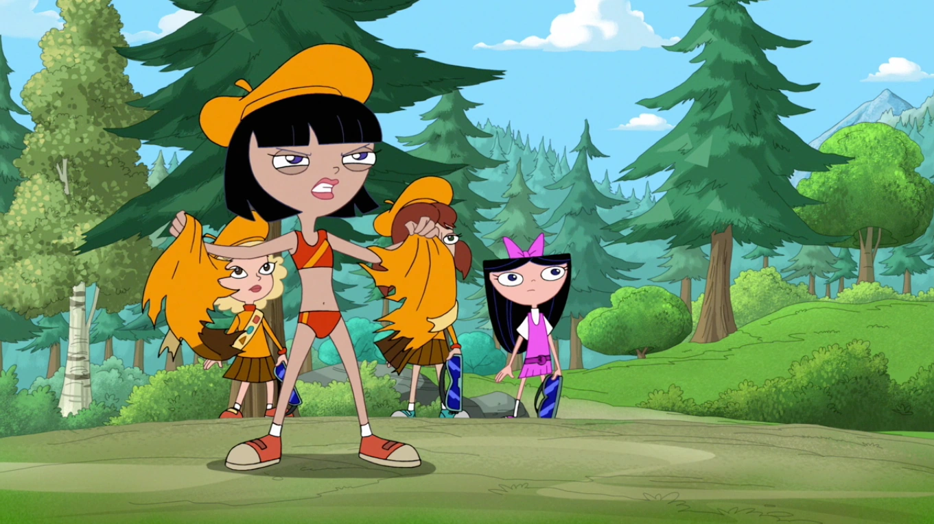 Image Brigitte Bikini.png Phineas and Ferb Wiki Your Guide to