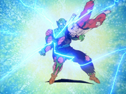 Goku sconfigge Junior