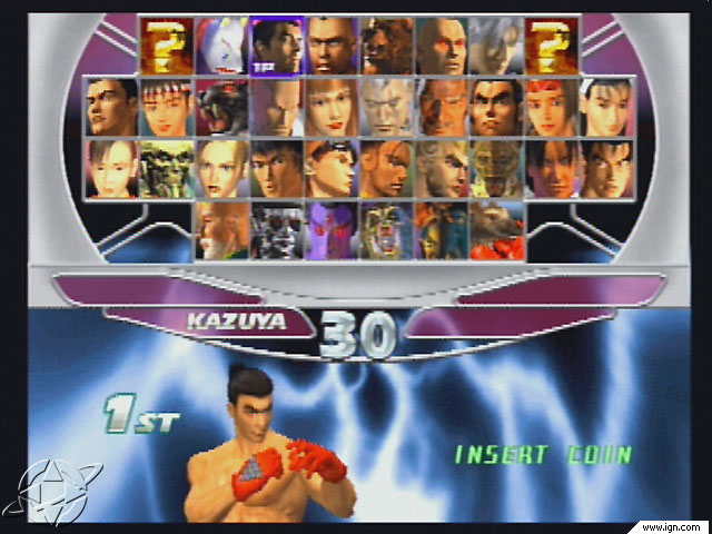 tekken 3 cheats alle charaktere