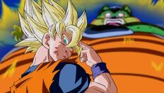 Goku saluta Gohan
