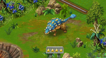 jurassic park builder ankylosaurus