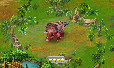 jurassic park the game triceratops