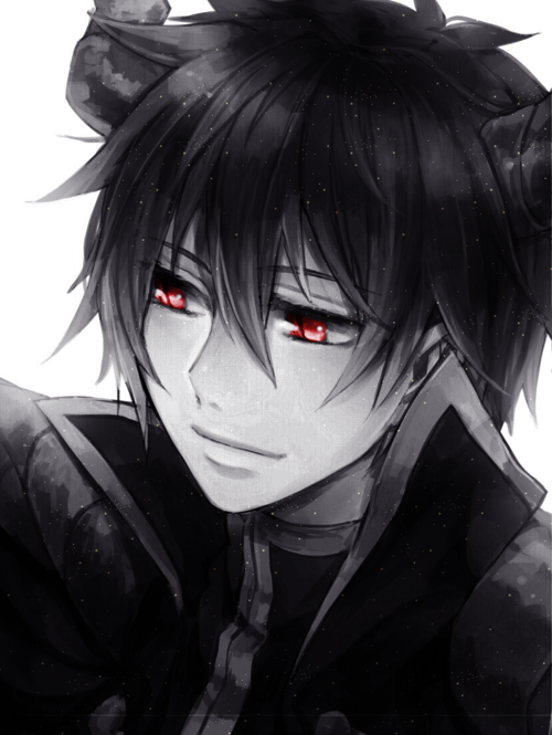 Image - Red-eyes-on-tumblr-anime-boy-black-hair.png - Shinobi Story