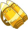 Gold Jet Pack clothing icon ID 3187