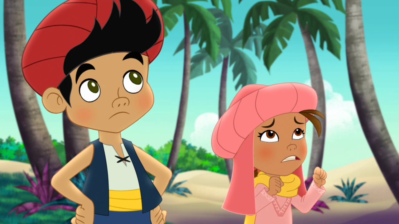 Image - Jake&Izzy-Pirate Genie.png - Jake and the Never Land Pirates